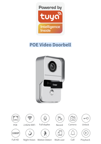 POE Video Doorbell